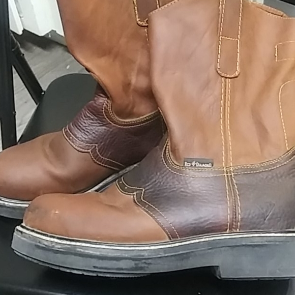Mens work boots - Picture 2 of 3
